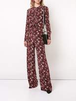 Thumbnail for your product : Veronica Beard floral print trousers