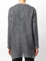 Thumbnail for your product : Valentino floral appliqué knit jumper