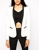 Thumbnail for your product : Kardashian Kollection at Lipsy Contrast Tailored Blazer