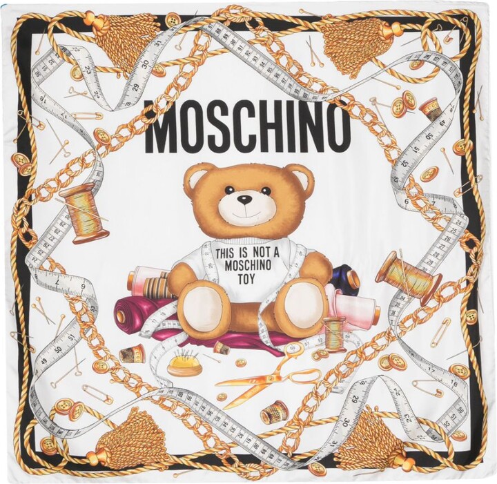 Teddy Bear Boutique Moschino Foulard Camera Bag Foulard Moschino