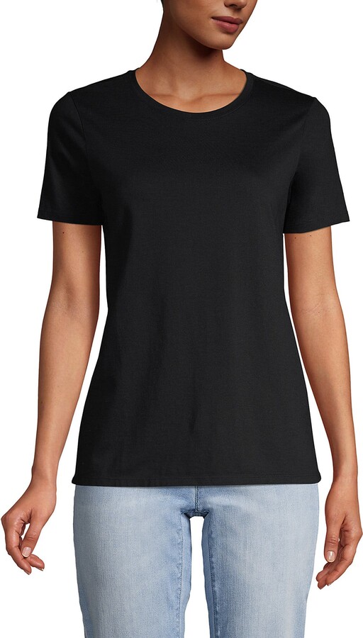 Relaxed Supima Cotton Crew Neck T-Shirt