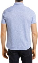 Thumbnail for your product : Robert Barakett Everglades Knit Short Sleeve Button-Up Shirt