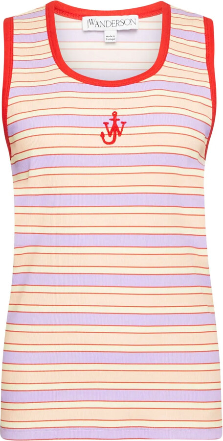 J.W.Anderson Striped Vest