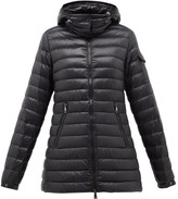 Thumbnail for your product : Moncler Menthe Quilted Down Hooded Jacket - Black