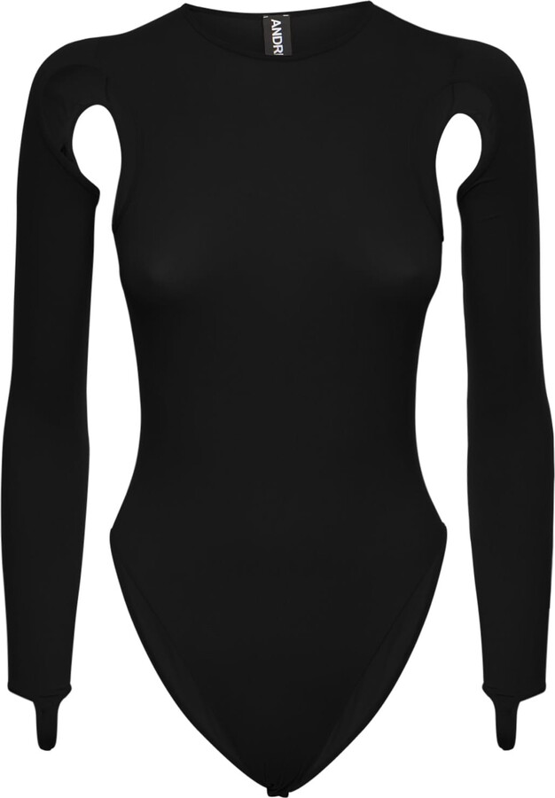Black Cut Out Sleeve Top | Shop The Largest Collection | ShopStyle