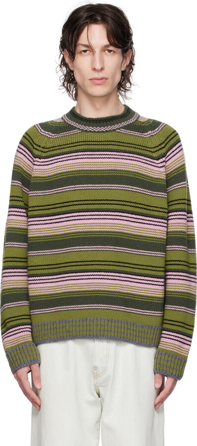 Kenzo Distressed Tiger Intarsia Jumper - ShopStyle Crewneck Sweaters