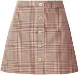 Thumbnail for your product : Paul & Joe Tartan Checked Cotton-twill Mini Skirt