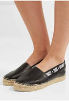 Thumbnail for your product : Givenchy Capri Logo-print Leather Espadrilles