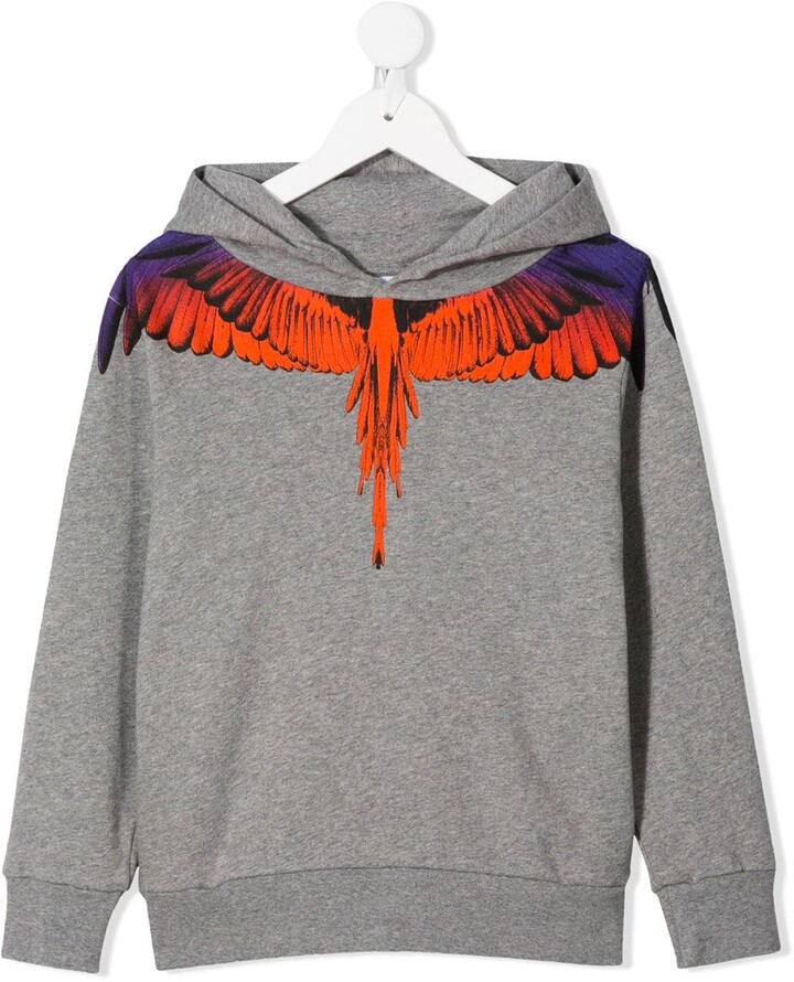 Marcelo Burlon County Of Milan Kids Wings printed pullover hoodie -  ShopStyle Boys' Sweatshirts