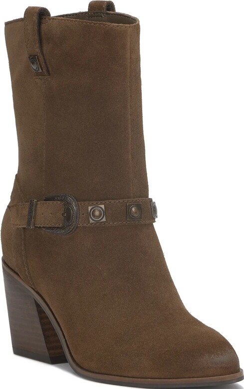 Lucky Brand Sogn Boot - Women's Pants Denim Bootcut Jeans in Dark Brown