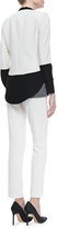 Thumbnail for your product : Haute Hippie Pleated Knit Tailored Pants, Swan