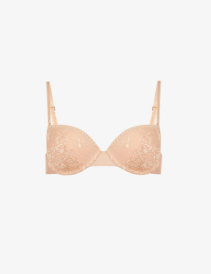 Me. By Bendon Naturally Me floral stretch-lace bra - ShopStyle
