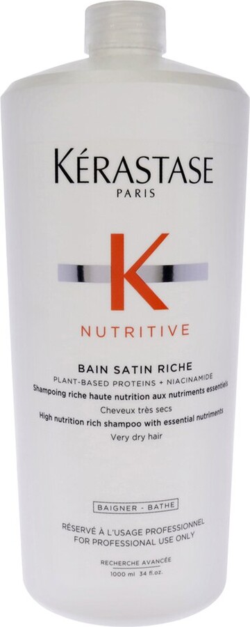 Kérastase Unisex 34oz Nutritive Bain Satin Riche Shampoo