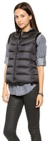 Thumbnail for your product : Add Down 668 Add Down Reversible Down Vest with Fur