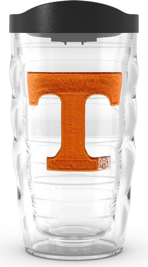 Tervis Made in USA Double Walled University of Tennessee Volunteers Insulated Tumbler Cup Keeps Drinks Cold & Hot, 10oz Wavy, Primary Logo