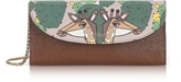 Thumbnail for your product : Furla Altopiano Gioia XL Bi-Fold Saffiano Leather Wallet w/Chain