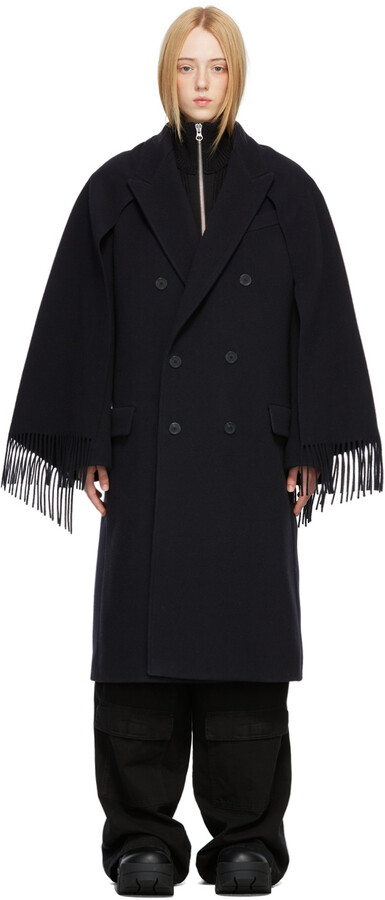 Balenciaga Wool Coat | Shop the world's largest collection of 