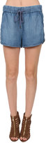 Thumbnail for your product : Level 99 Drawstring Lounge Shorts in Oak