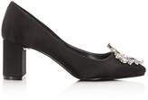 Thumbnail for your product : Caparros Women's Jeanette Embellished Satin Block Heel Pumps