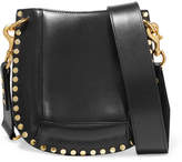Thumbnail for your product : Isabel Marant Nasko Studded Leather Shoulder Bag - Black