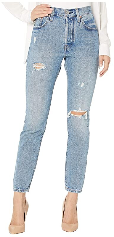 Levi's 501 Destruct Slim Jeans in Can't Touch This - ShopStyle