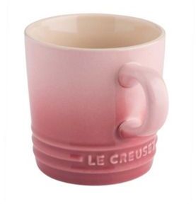 Le Creuset Rose stoneware 200ml cappuccino mug