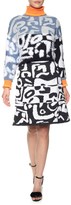 Thumbnail for your product : Leutton Postle Multi Jacquard A-Line Skirt