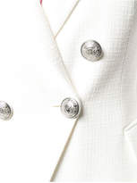 Thumbnail for your product : Balmain Cotton Double Breasted Blazer