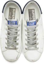 Thumbnail for your product : Golden Goose SSENSE Exclusive White Leather Superstar Sneakers