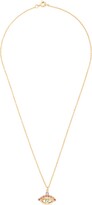 Thumbnail for your product : Sorrelli Women's Mini Evil Eye Pendant Necklace - Bright Gold, Spring Rain