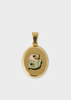Thumbnail for your product : Paul Smith Ben Eine x Johnny Hoxton x 9ct Gold Circus Font Pendant