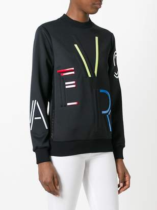 Versace logo print sweatshirt
