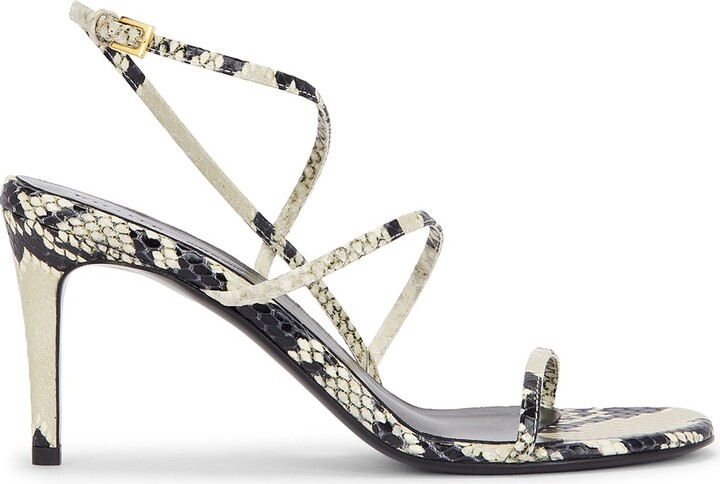 KHAITE Loop Sandal in Ivory