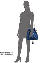 Thumbnail for your product : Chloé Emma Small Two-Tone Drawstring Hobo Bag