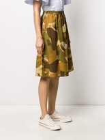 Thumbnail for your product : YMC Camouflage Print Skirt