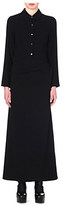 Thumbnail for your product : Ann Demeulemeester Button-up Black Maxi Dress