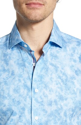 Brax Kelly Hi-Flex Modern Fit Short Sleeve Button-Up Shirt