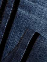 Thumbnail for your product : 7 For All Mankind Double Racing Stripe Ankle Jeans