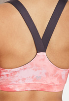 Thumbnail for your product : Forever 21 SPORT Medium Impact- Tie-Dye Sports Bra