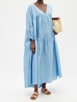 Thumbnail for your product : Anaak Airi Tiered Silk-habotai Maxi Dress
