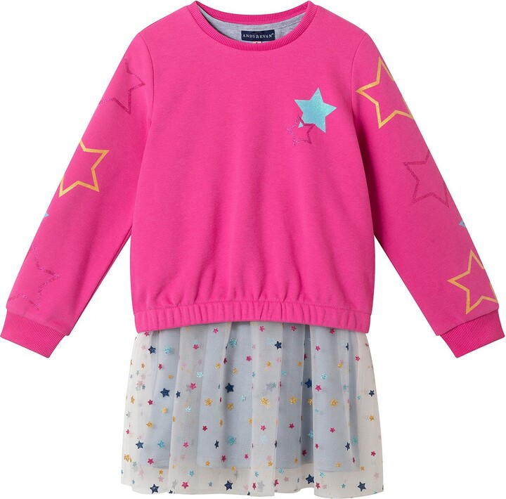 Kids' Star Pullover & Tutu Dress Set