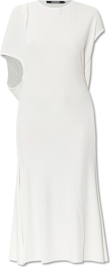 Jacquemus Dress Salerno, , - White