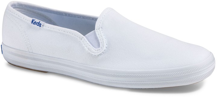 canvas slip on shoes womens wide width
