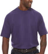 Thumbnail for your product : Claiborne Short Sleeve Crew Neck T-Shirt-Big and Tall