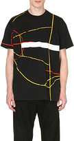 Thumbnail for your product : Givenchy Basketball court-print t-shirt - for Men