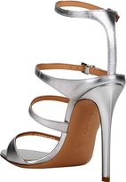 Thumbnail for your product : Gianvito Rossi Women's Carey Triple-Strap Sandals-Silver