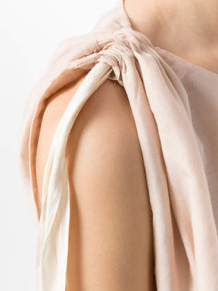 Semi-Couture Semicouture shoulder tie blouse