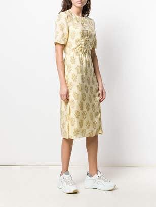 Acne Studios printed short sleeve dress