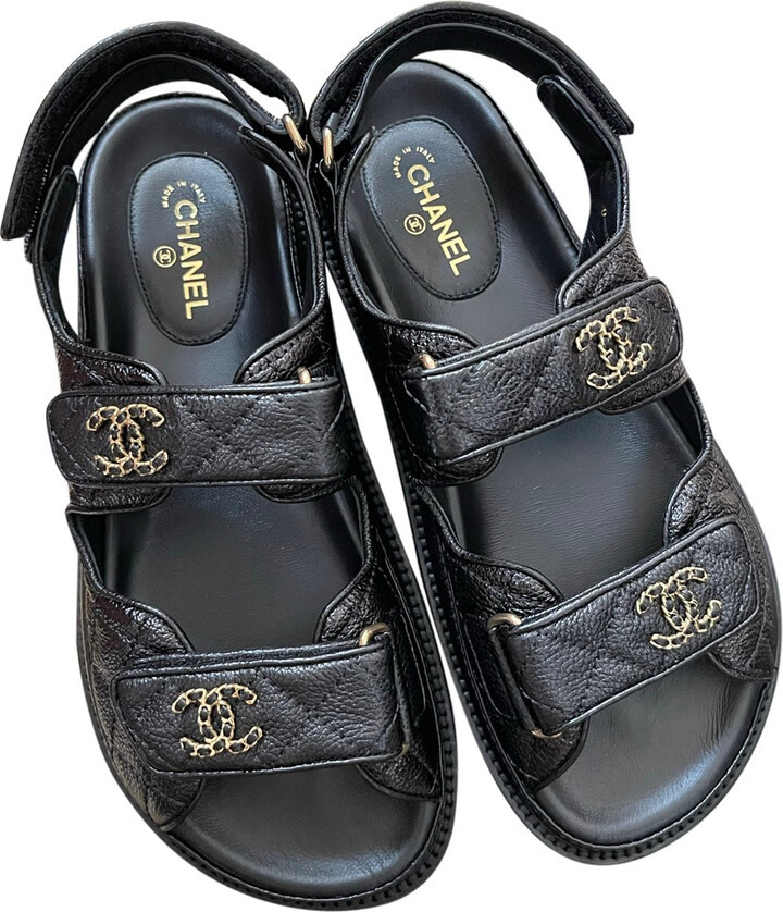 DESIGNER SHOE DUPES: Chanel Dad Sandals, Bottega Veneta Mules, The Row  Ginza Sandals