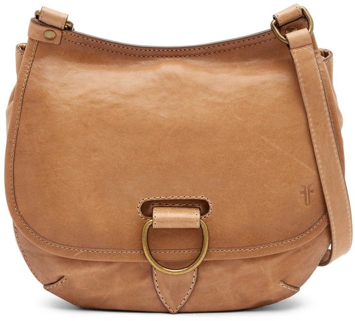 frye lucy leather crossbody bag